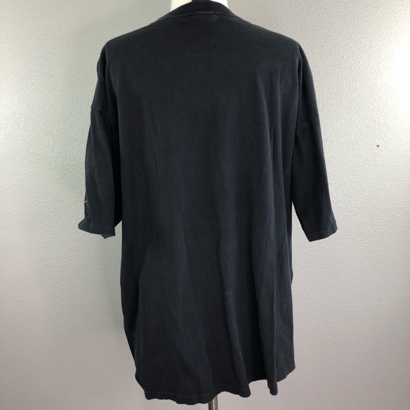 Vintage Hooters T-shirt XL Dallas Texas Black USA - Picture 6 of 8